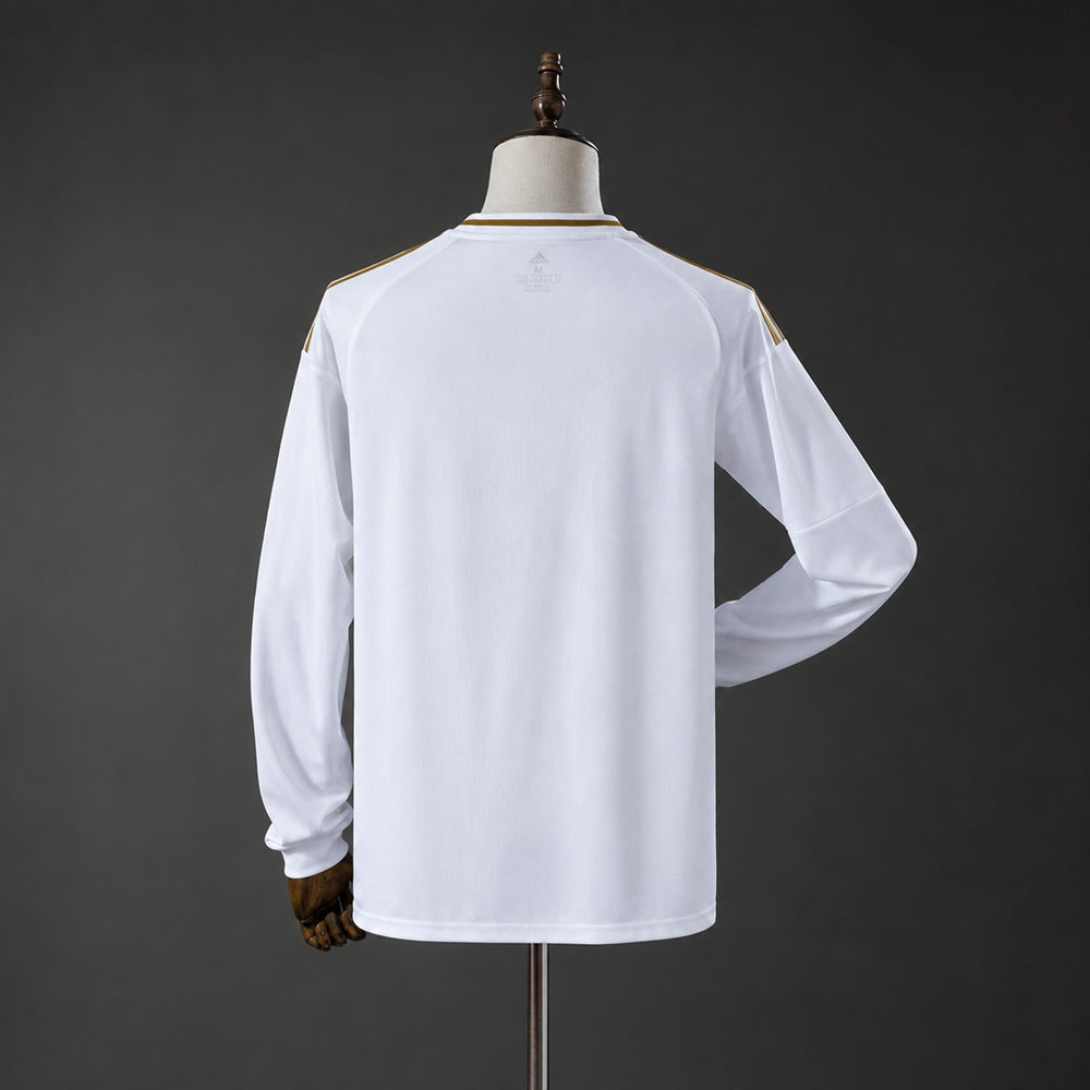 Real Madrid 19/20 Home Long - Sleeves Retro