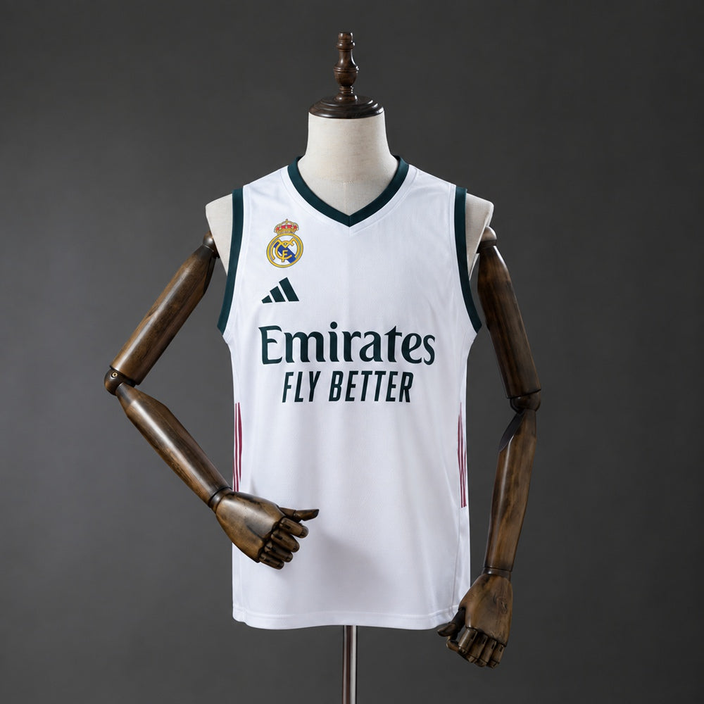 Real Madrid 26/27 Home Basketball Jersey S