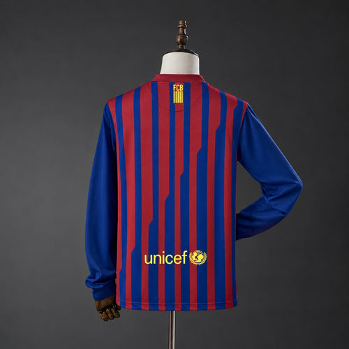 Barcelona 11/12 Home Long Sleeves Retro